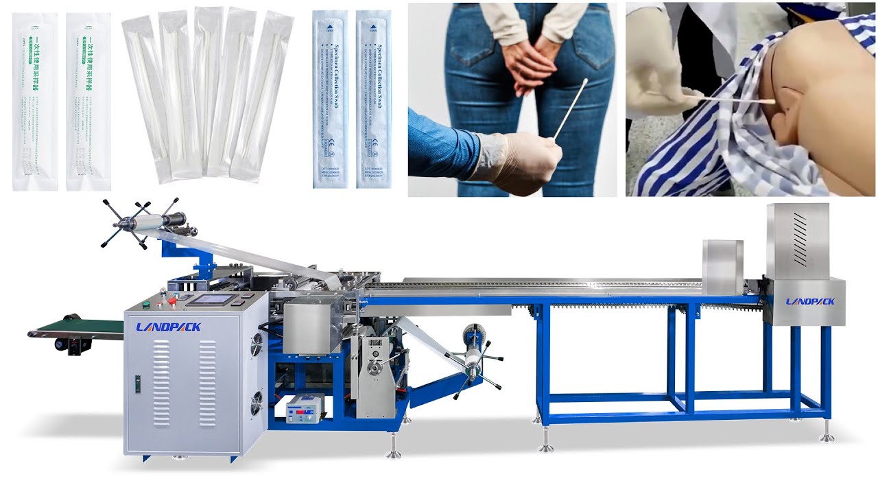 Multifunction Anal Swab Packing Machine Speeds Up To 300 Packs Per Minute (swab packaging machine)