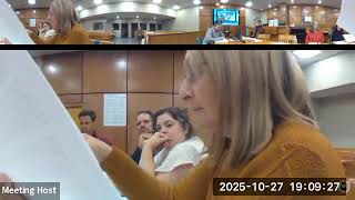 10/27/2025 Planning Board Meeting