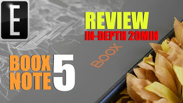 Onyx Boox Note 5 - 20 MIN In-Depth Review