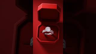 The ultimate red box moment ❤️Unmatched brilliance, timeless design #ShashwatJewels #Engagement