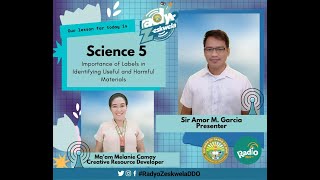 Science 5: Importance of Labels in Identifying Useful and Harmful Materials