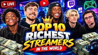 Details Top 10 Richest Streamers in the World 2026 💰 | MrBeast, Kai Cenat, Ninja & More Guide