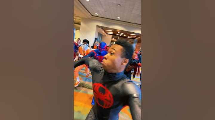 RUN MILES RUN #spiderman #marvel #spidermancosplay #megacon #cosplay #milesmorales #spiderverse