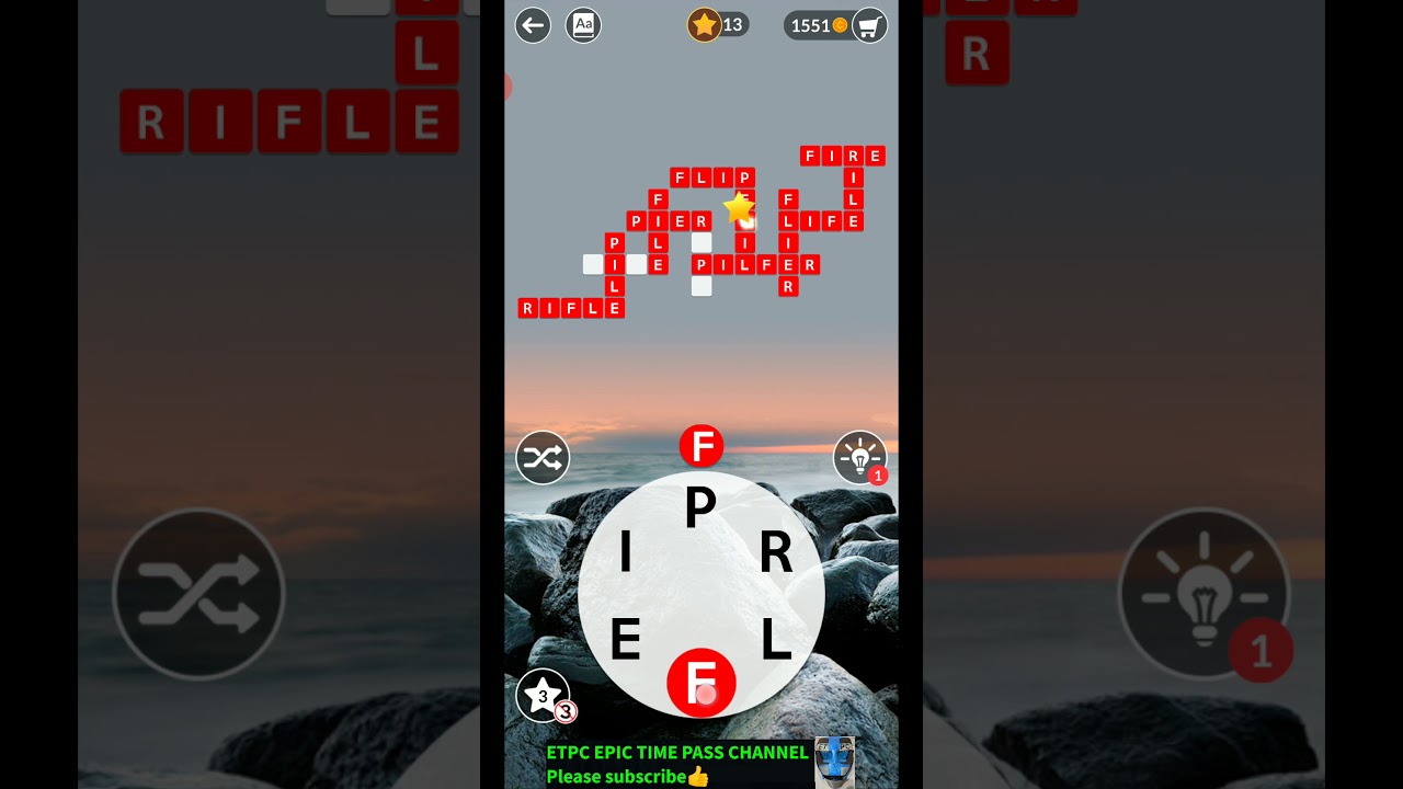 WORDSCAPES LEVEL 10075