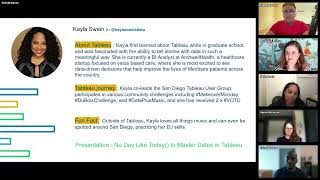 Analytics TUG - July 2024 : Date Calculations, documentation and Outliers