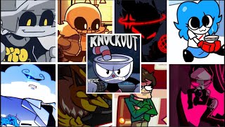 FNF KnockOut but Every Turn a Different Character Sings 🎵 (KnockOut but Everyone Sings)