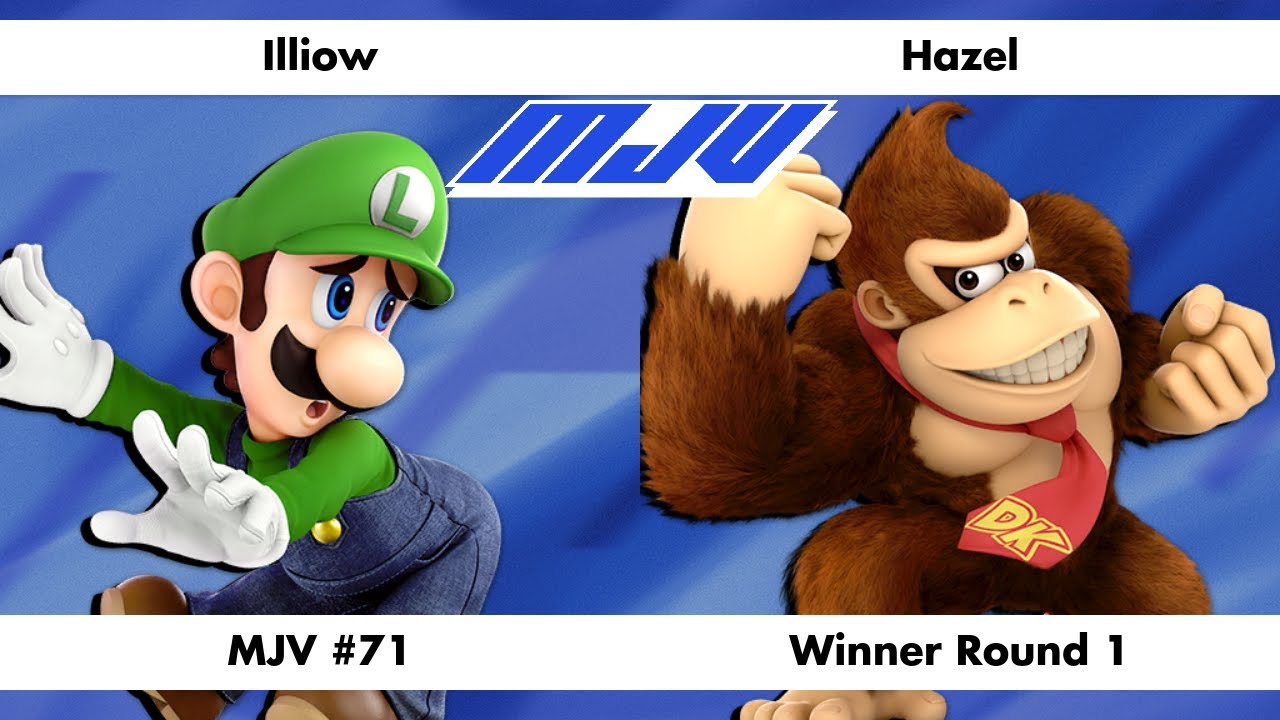 MJV #71 - Illiow (Luigi) Vs. Hazel (Donkey Kong) - Winner Round 1