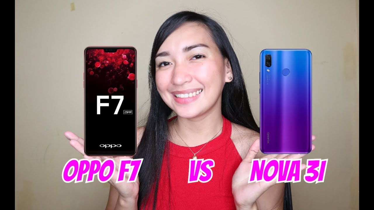 Oppo F7 Vs Nova 3i Comparison Camera Gaming And Specs Youtube