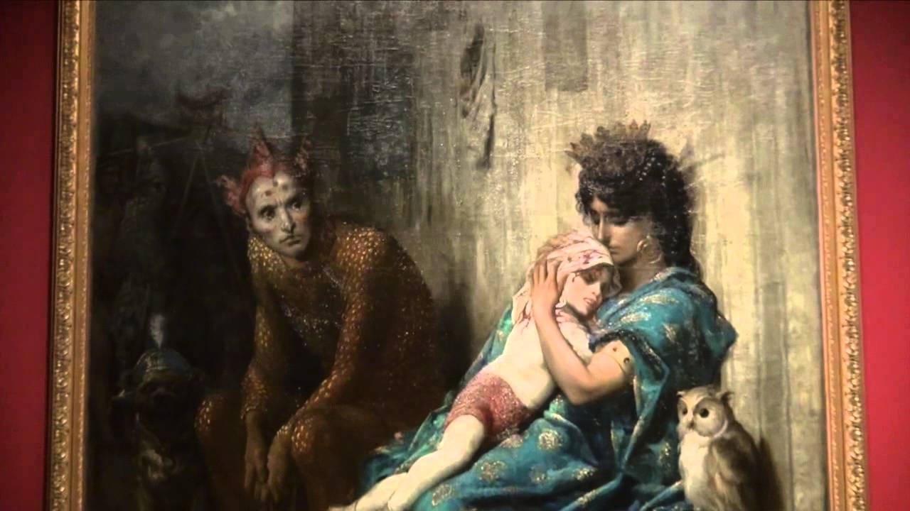 Инфернальная картина гюстава доре семья акробата