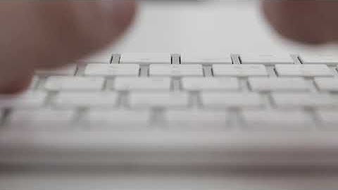 Hands Typing On Keyboard | Free Stock Footage 4K - Office Stock Footage Free