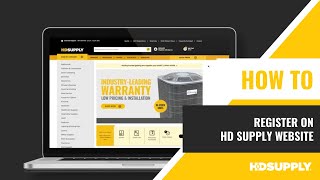 Website Registration And Homepage | HD Supply screenshot 5