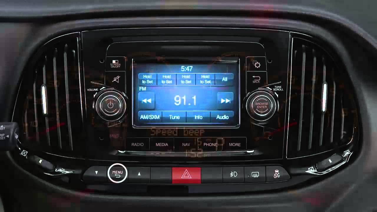 2015 Ram ProMaster City Electronic Vehicle Information Center (EVIC