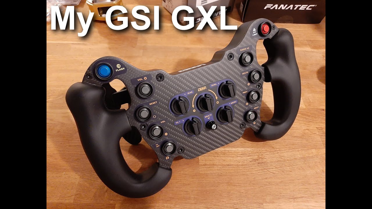 My new GSI GXL - Attaching a Fanatec Hub to it - YouTube