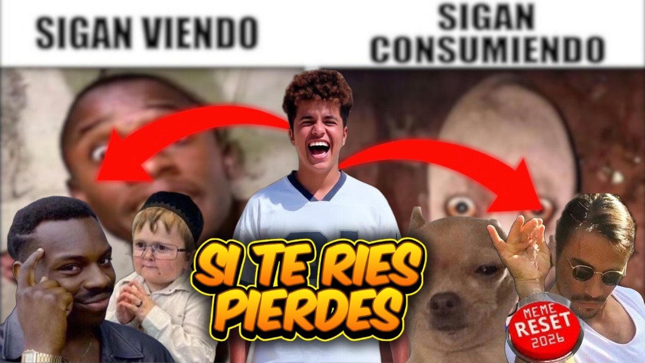 SI TE RÍES PIERDES / EN QUE MINUTO DEL VIDEO CREEN QUE ME REÍ, DIGANLO POR COMENTARIOS...