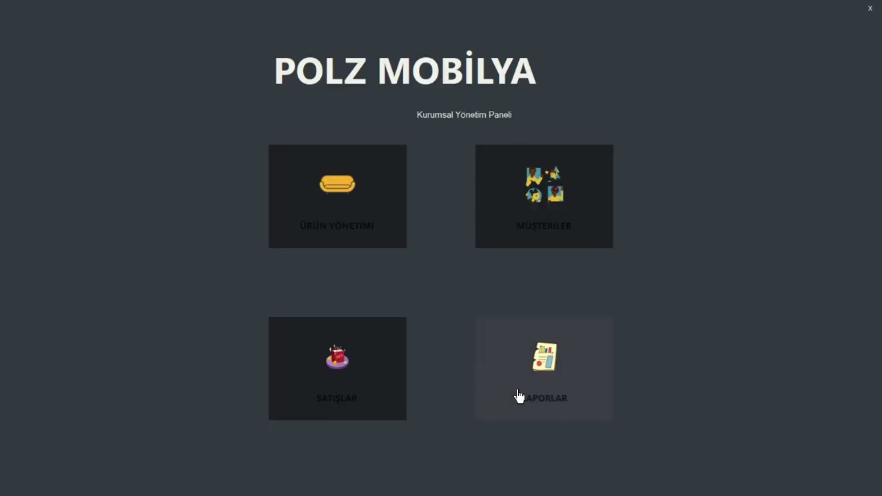 Mobilya Satış-Stok Takip Sistemi NYP