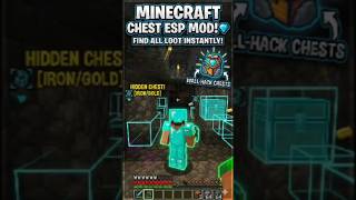 Use this to see through walls... 🤫 | Mcpe chest  ESP #minecraft #mcpe