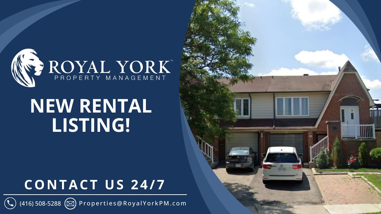 1 BED 1 BATH - MULTI UNIT - ABOVE GROUND FOR RENT - 28 FOXACRE ROW, BRAMPTON, ONTARIO