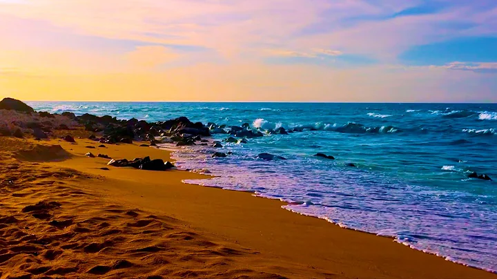 Ocean Sounds for Sleep | White Noise of Waves Crashing on Beach 10 Hours