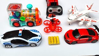 UNBOXING RADIO CONTROL AIRBUS A380 AEROPLANE | GEAR TRANE | RC POLICE CARS | RC 1:24 CAR'S