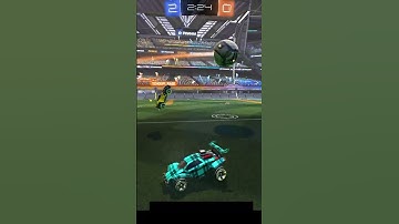 No way he missed open net! #rocketleague #shorts