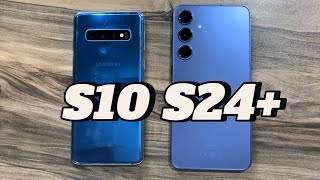 Samsung Galaxy S24+ vs Samsung Galaxy S10