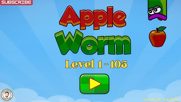 Apple Worm Level 1-105 Full Walkthrough