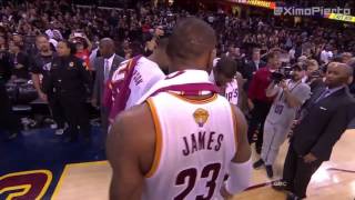 LeBron Salutes Craig Sager in Postgame Interview  Warriors vs Cavaliers  Game 6  2016 NBA Finals