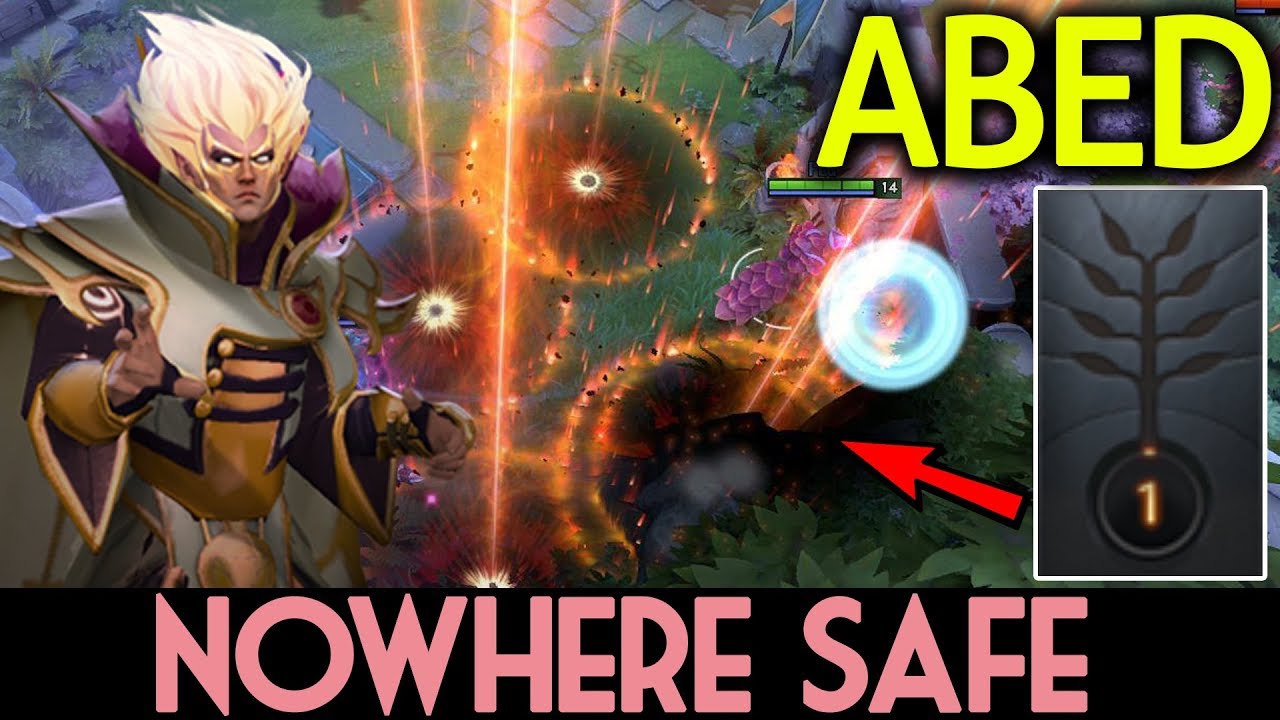 Abed Dota 2 Invoker Nowhere Safe With Cataclysm Patch 707