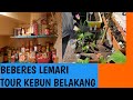 VLOG#50|TOUR KEBUN BELAKANG-BELANJA  BEBERES DAN MASAK