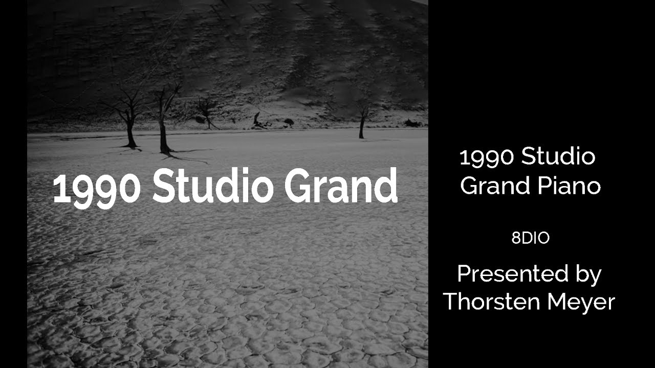 1990 Studio Grand Piano by 8DIO Improvisation - YouTube