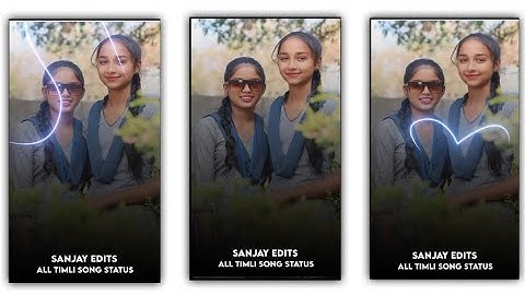 Sandip rathva timli status editing alight motion 2025 ||ટીમલી ટેટસ બનાવતા શીખો full project video