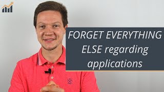 Why you GET LOST IN DETAILS during application process (2 tips how to avoid it)