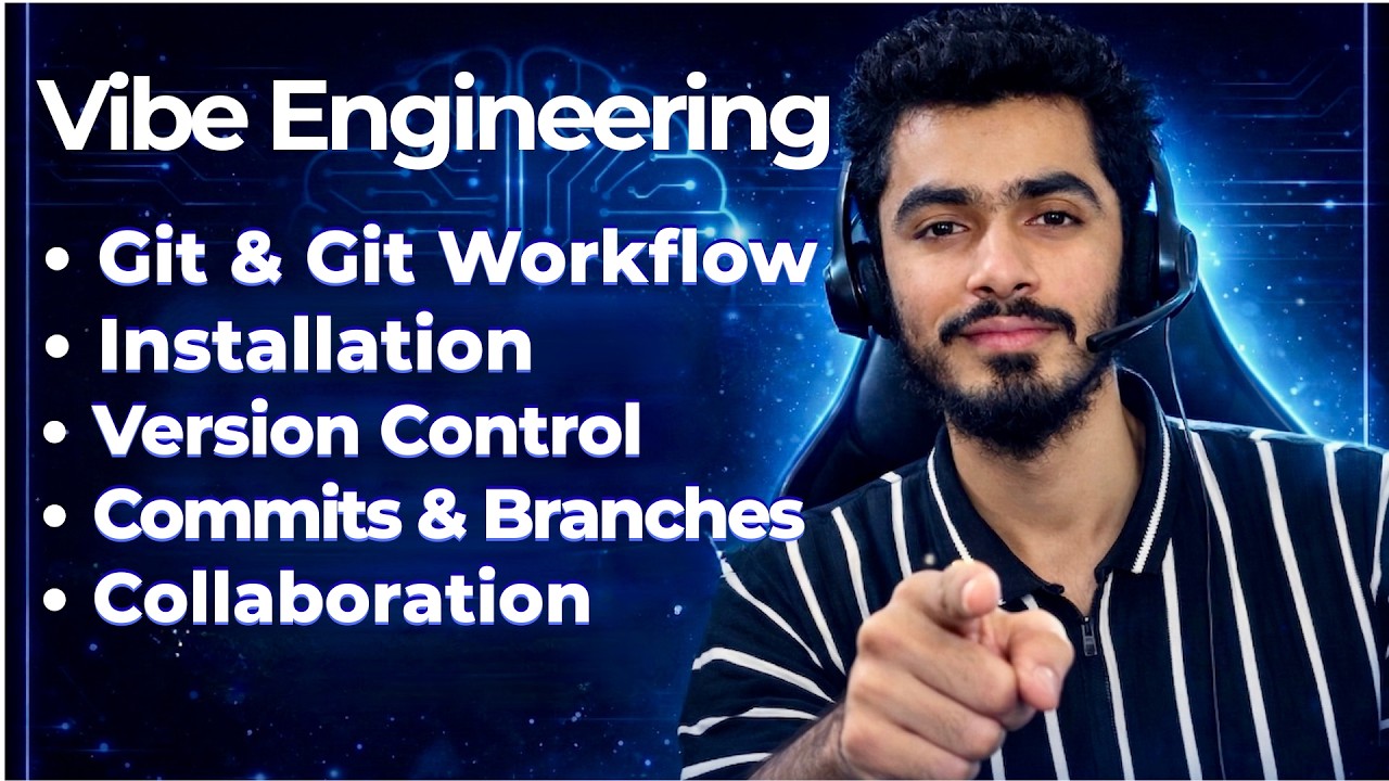 Vibe Engineering | Git | Installation | Git Workflow | Commits ...
