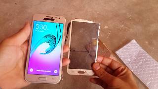 Samsung J2 Sm J0g Touch And Display Change Original Display Youtube