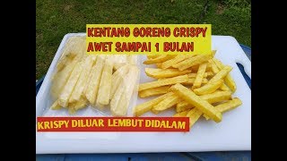 KENTANG KRES KILAT ala LC (tanpa rebus, tanpa dibekukan)