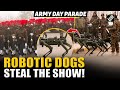 Robotic dogs steal the show at Army Day 2026 parade rehearsals in Jaipur, Rajasthan