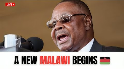 New President’s Powerful Speech A Call for Unity and Change in Malawi