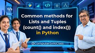 Python List & Tuple Methods count() and index() explained with Examples