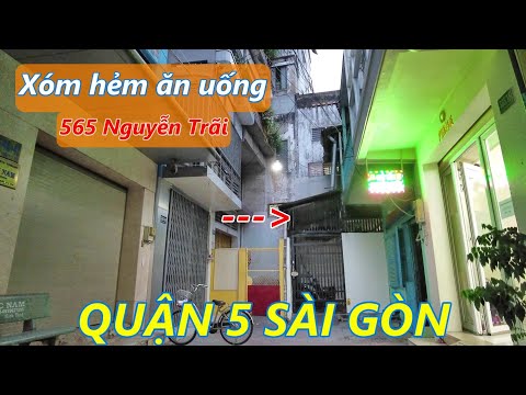 saigon cafe nguyen du Update Xóm hẻm ăn uống 565 Nguyễn Trãi Quận 5 Sài Gòn