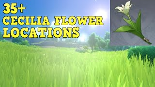 35+ CECILIA FLOWER LOCATIONS - Genshin Impact