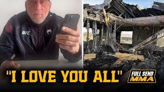 UFC HALL OF FAMER MARK COLEMAN SPEAKS FOR THE FIRST TIME SINCE SAVING HIS PARENTS FROM A HOUSE FIRE