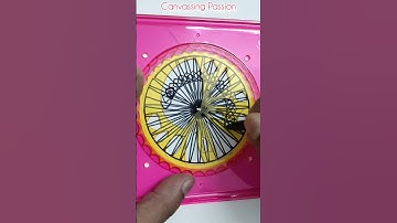Very easy spirograph #shorts #spirograph #art #lineart #2025