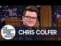 Chris colfer got read by a shadethrowing pet psychic