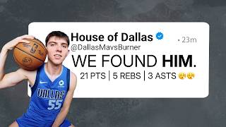 SERGIO DE LARREA HAS ARRIVED FOR THE DALLAS MAVERICKS