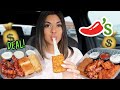I Ordered Every “3 for Me” DEAL at Chilis! (Eggrolls, Mozzarella Sticks, Sliders, Wings &amp; more!)