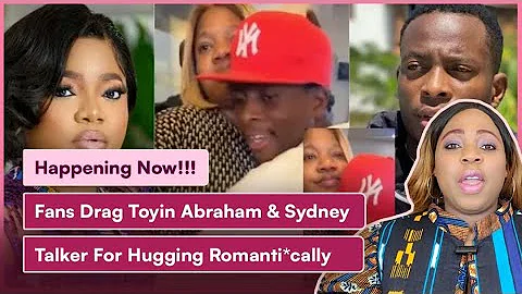 Nigerian Fans Drag Actress Toyin Abraham & Comedian Sydney Talker for Hugging Romanti*cally