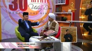 Ustaz Don 20140430 Akad Nikah Bhg 1