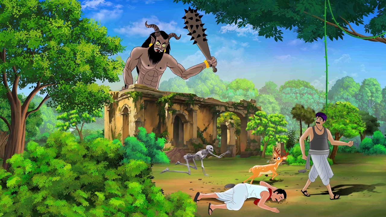 रहस्यमई राक्षस | Rahasyamayi Rakshash | Hindi Story | Hindi Kahani | Moral Stories | Cartoon Story