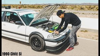 First Track Day of 2019 in my 1990 Civic Si B20B - ASR Superlap