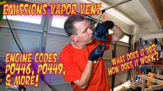 ⫷ Vapor EVAP Emissions Canister Vent Valve Solenoid. Quick info and test. p0446, p0449 ⫸